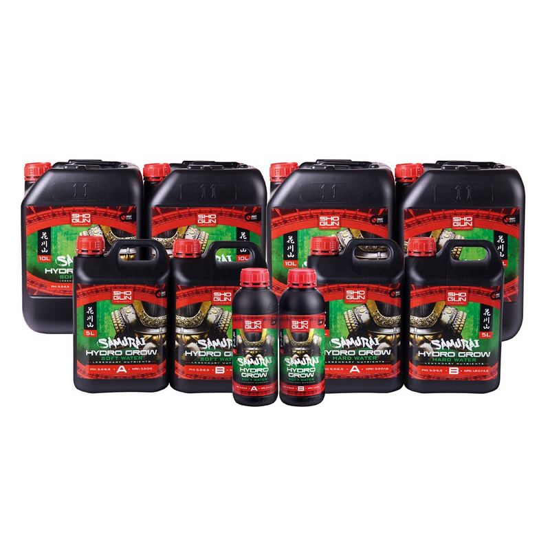 Shogun Samurai Hydro Grow A&B Hard Water