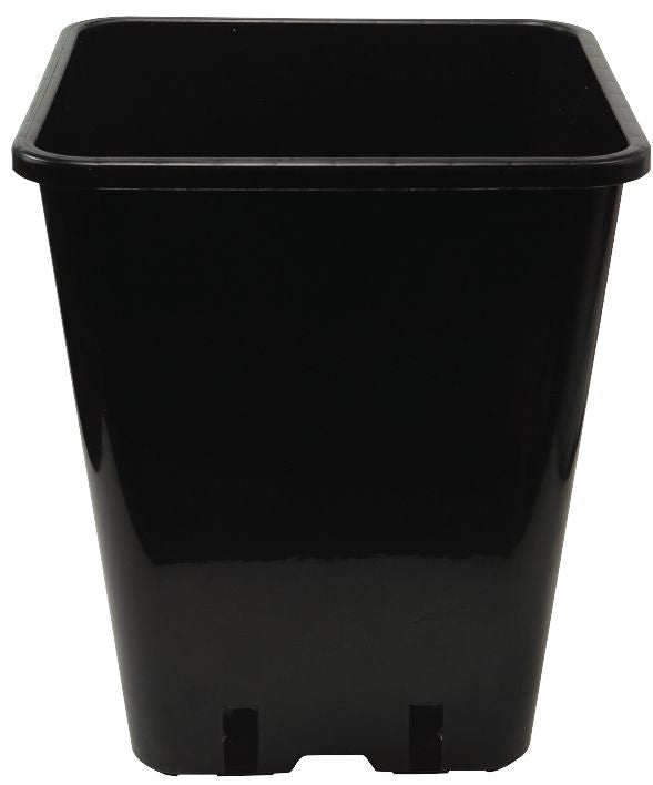 Square Black Plant Pot