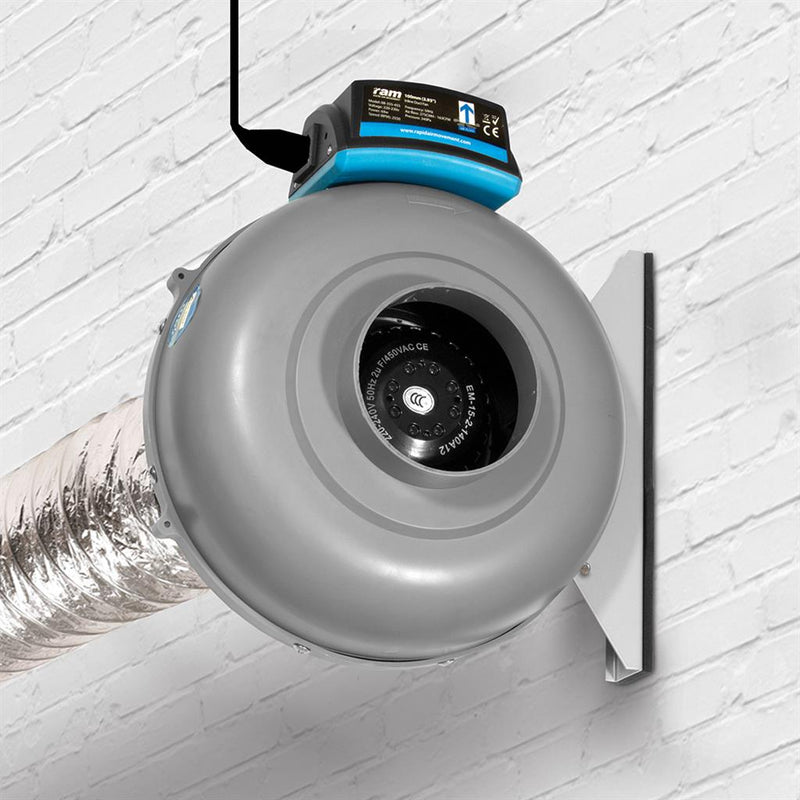 Ram inline duct fan  with UK lead