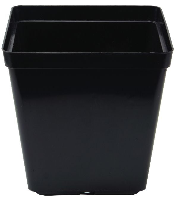 Square Black Plant Pot