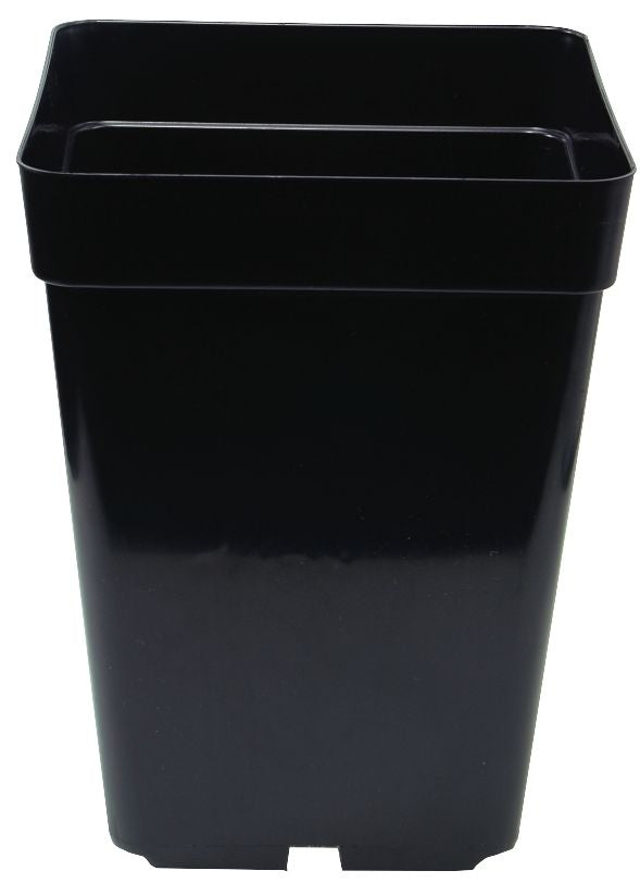 Square Black Plant Pot