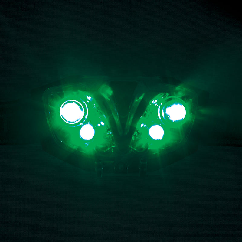 LUMii Green LED Head Torch